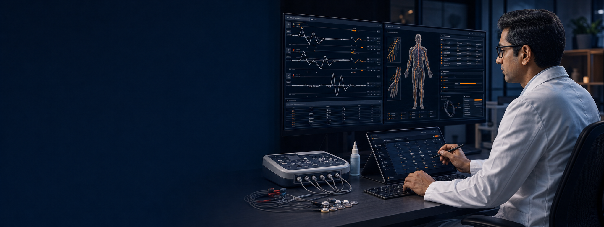 Specialist using AI-assisted tools for NCV Reporting